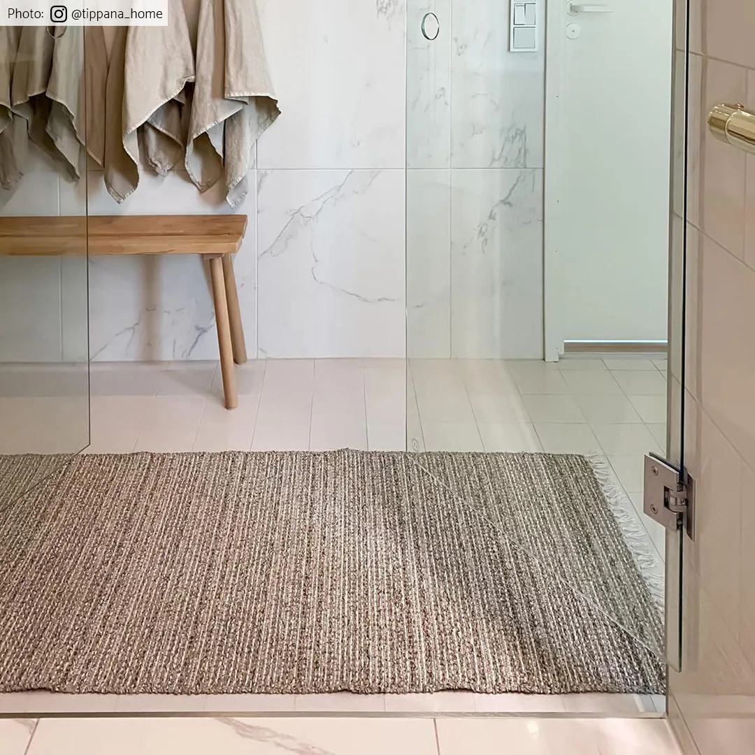 Tapetes de Plástico e Fio - Horredsmattan Svea Mix (areia)