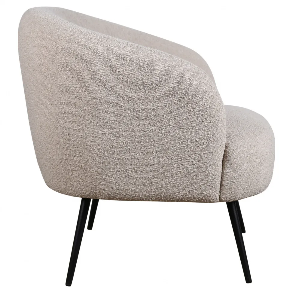 Fåtölj - Capri (beige/bouclé)