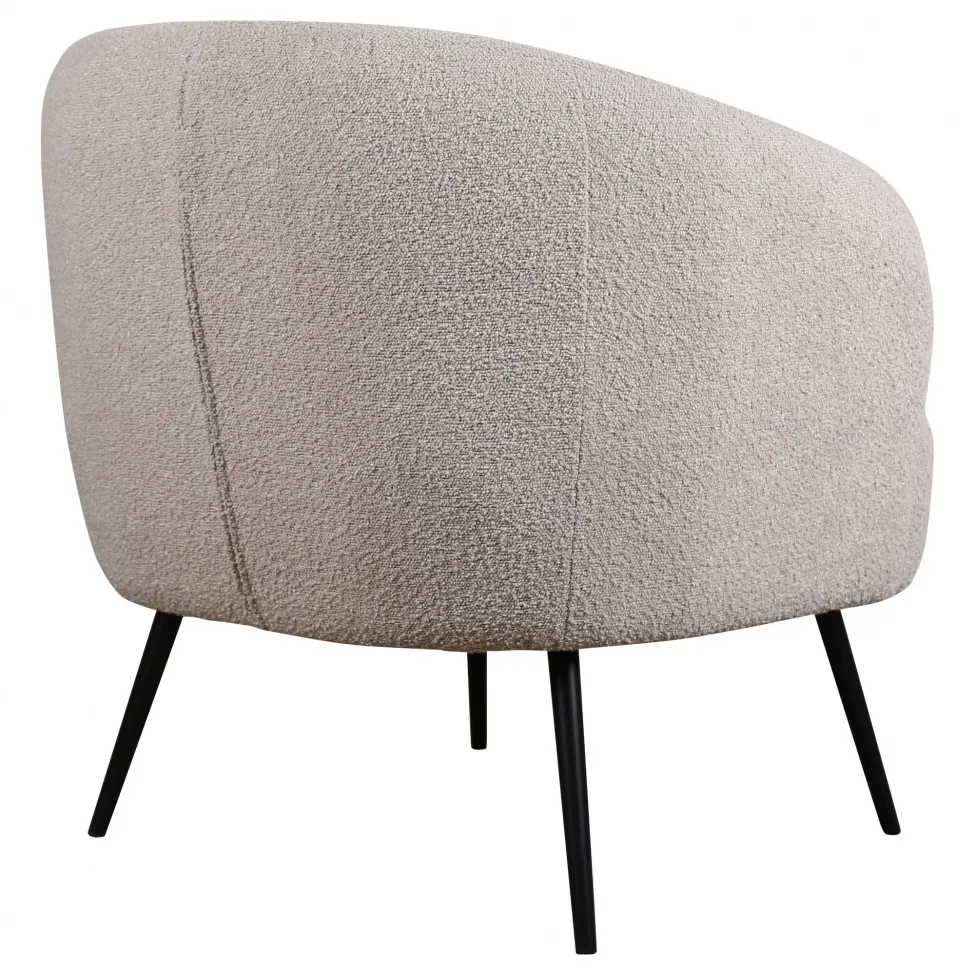 Fåtölj - Capri (beige/bouclé)