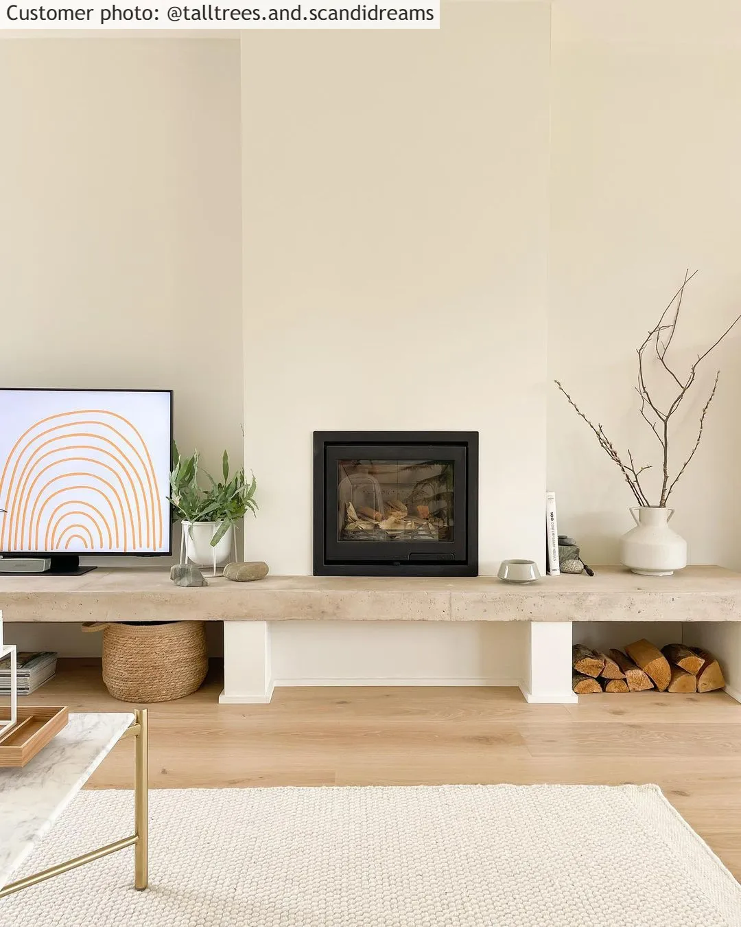 Tapete de lã - Coastal (creme)