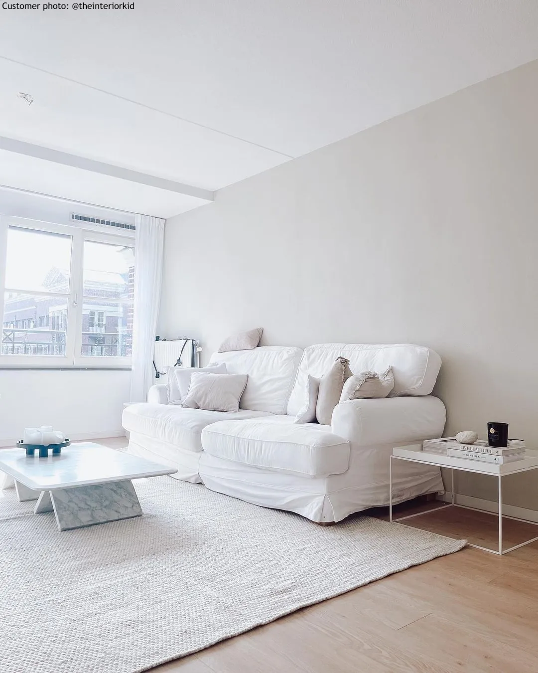 Tapete de lã - Otago (branco)