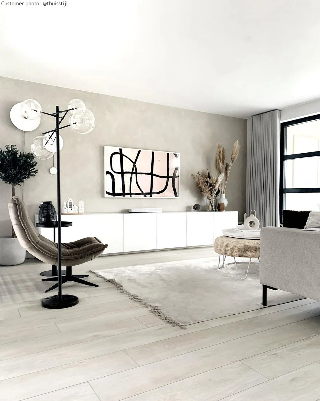 Tapete Wilton - Art Silk (cinza claro/bege)