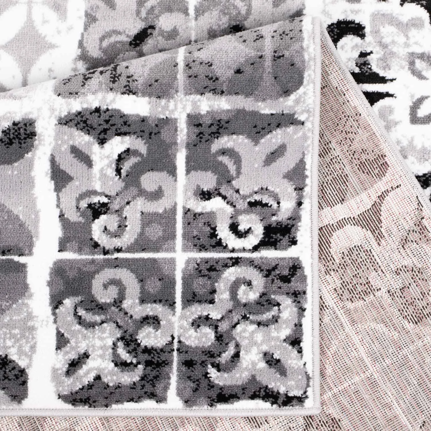 Tapete Wilton - Nebikat (cinza)