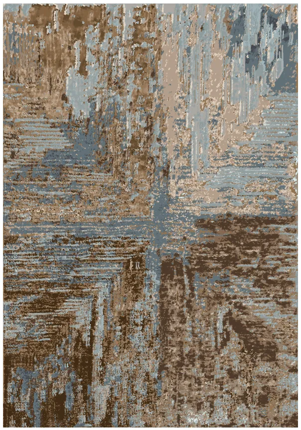 Tapete Wilton - Tizzano (azul/multicolorido)