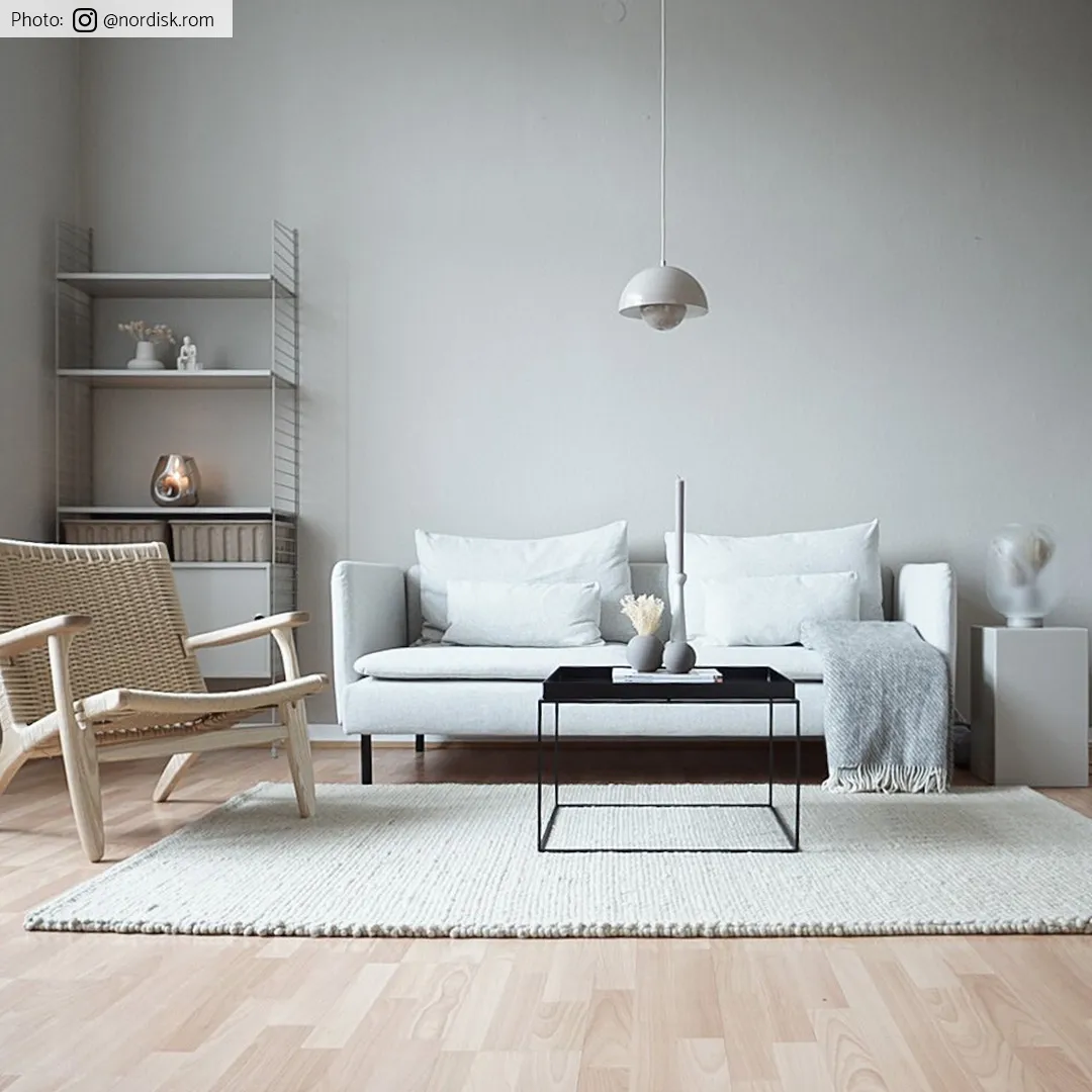 Tapete de lã - Avafors Wool Bubble (bege)