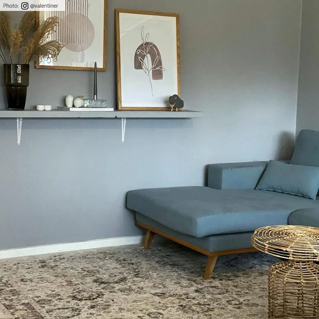 Tapete Wilton - Toujane (cinza)