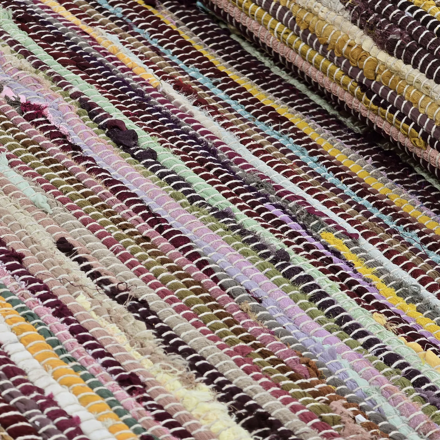 Tapete de retalhos - Happy (amarelo/multi)