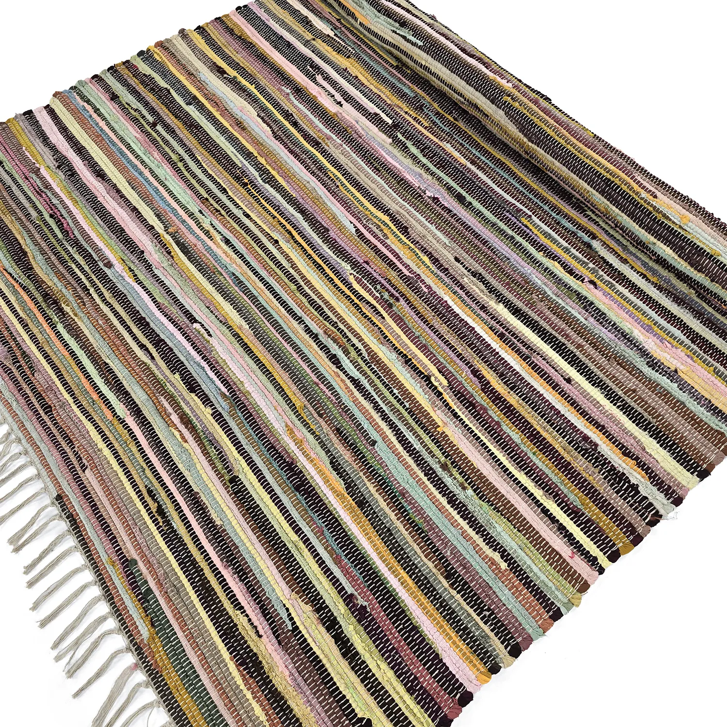 Tapete de retalhos - Happy (amarelo/multi)