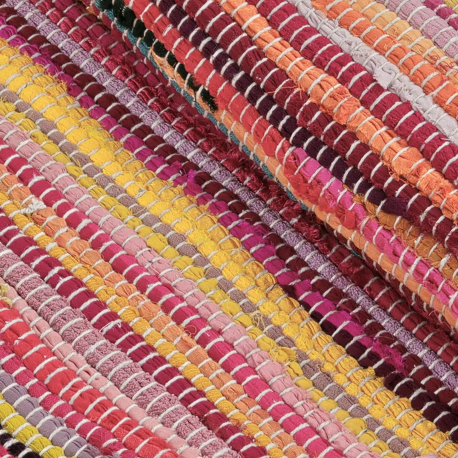 Tapete de retalhos - Happy (rosa/multi)