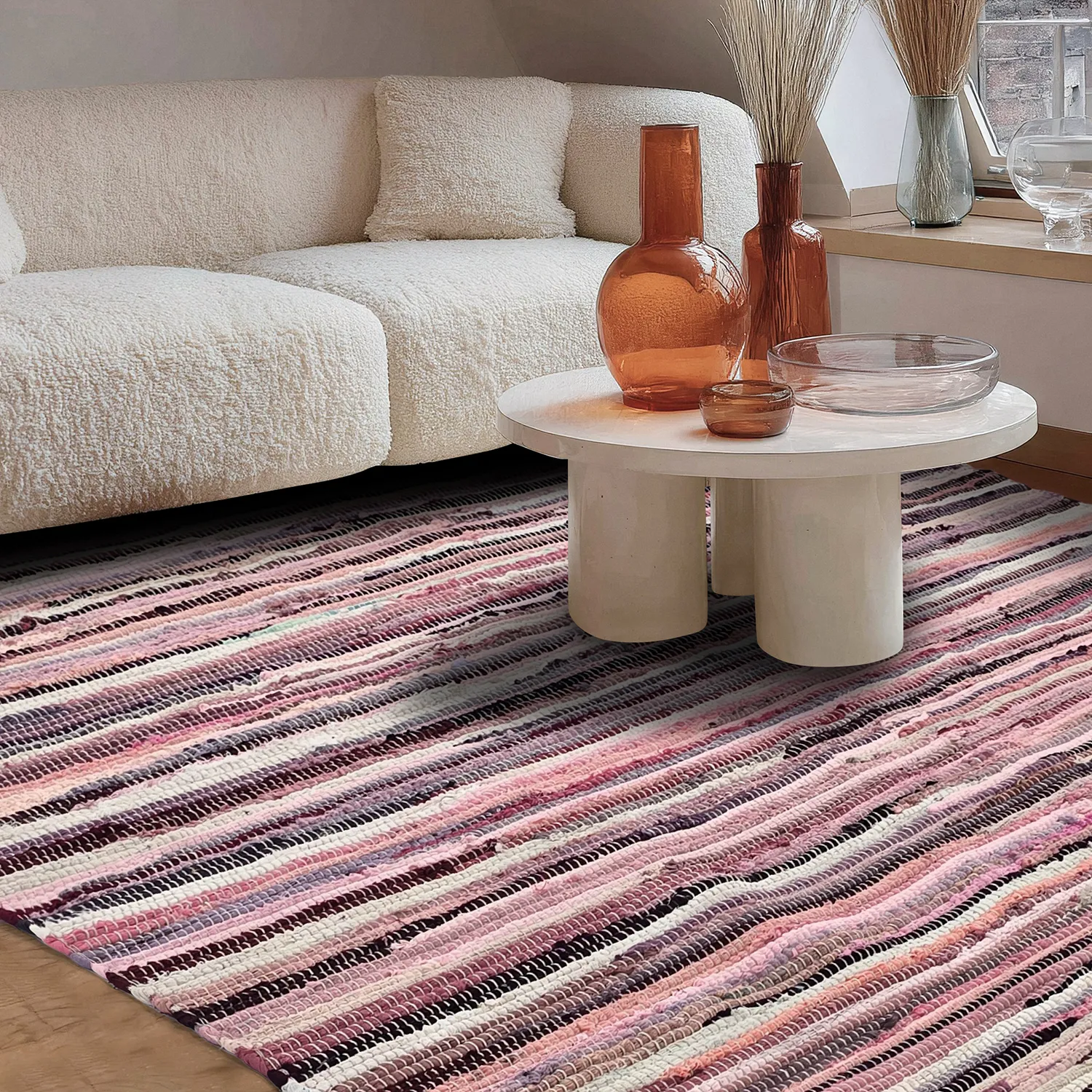 Tapete de retalhos - Home (rosa/multi)