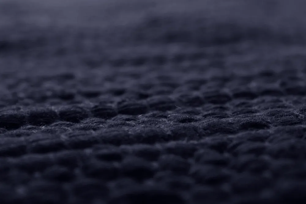 Tapete de retalhos - Silje (azul/azul escuro)