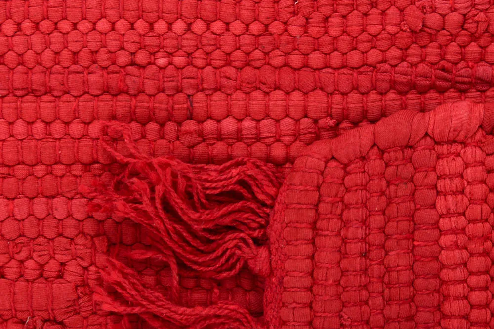 Tapete de retalhos - Silje (vermelho)