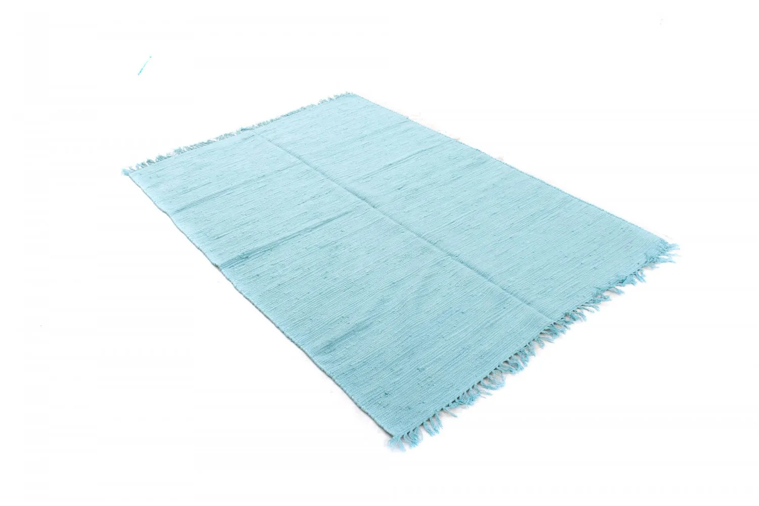 Tapete de retalhos - Silje (azul/turquesa)