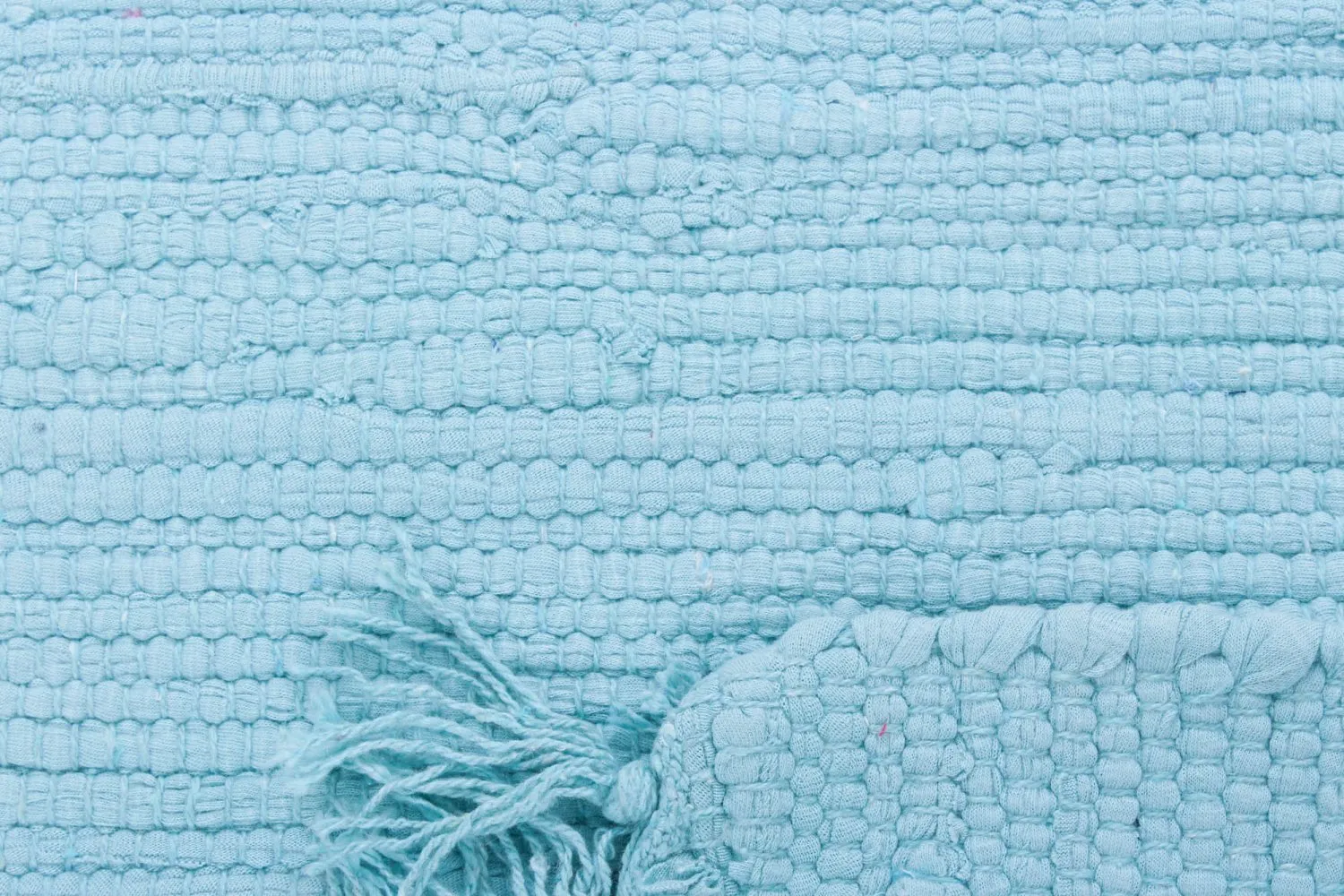 Tapete de retalhos - Silje (azul/turquesa)