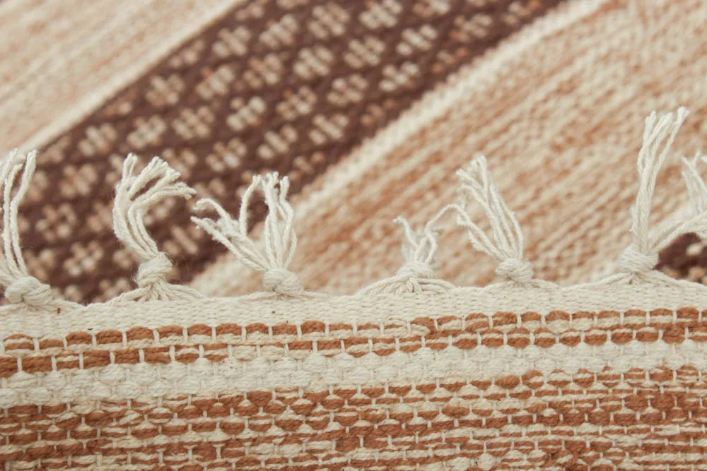 Tapete de retalhos - Visby (bege)