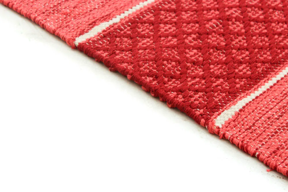 Tapete de retalhos - Visby (vermelho)