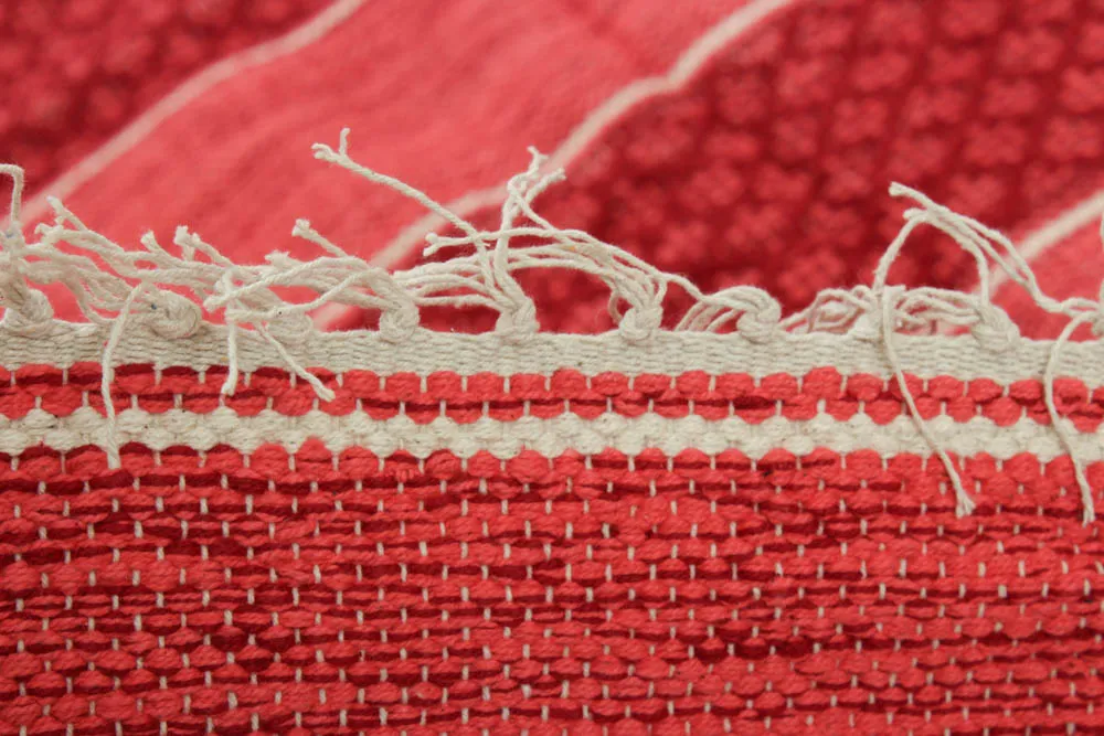 Tapete de retalhos - Visby (vermelho)