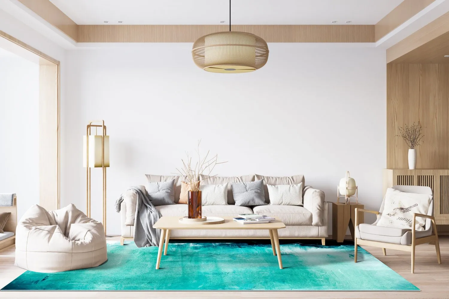 Tapete Wilton - Jolie (turquesa)