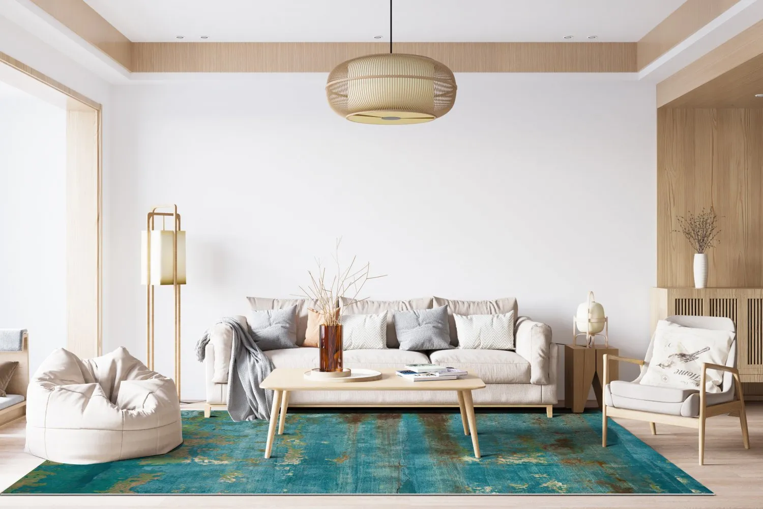 Tapete Wilton - Domont (turquesa)