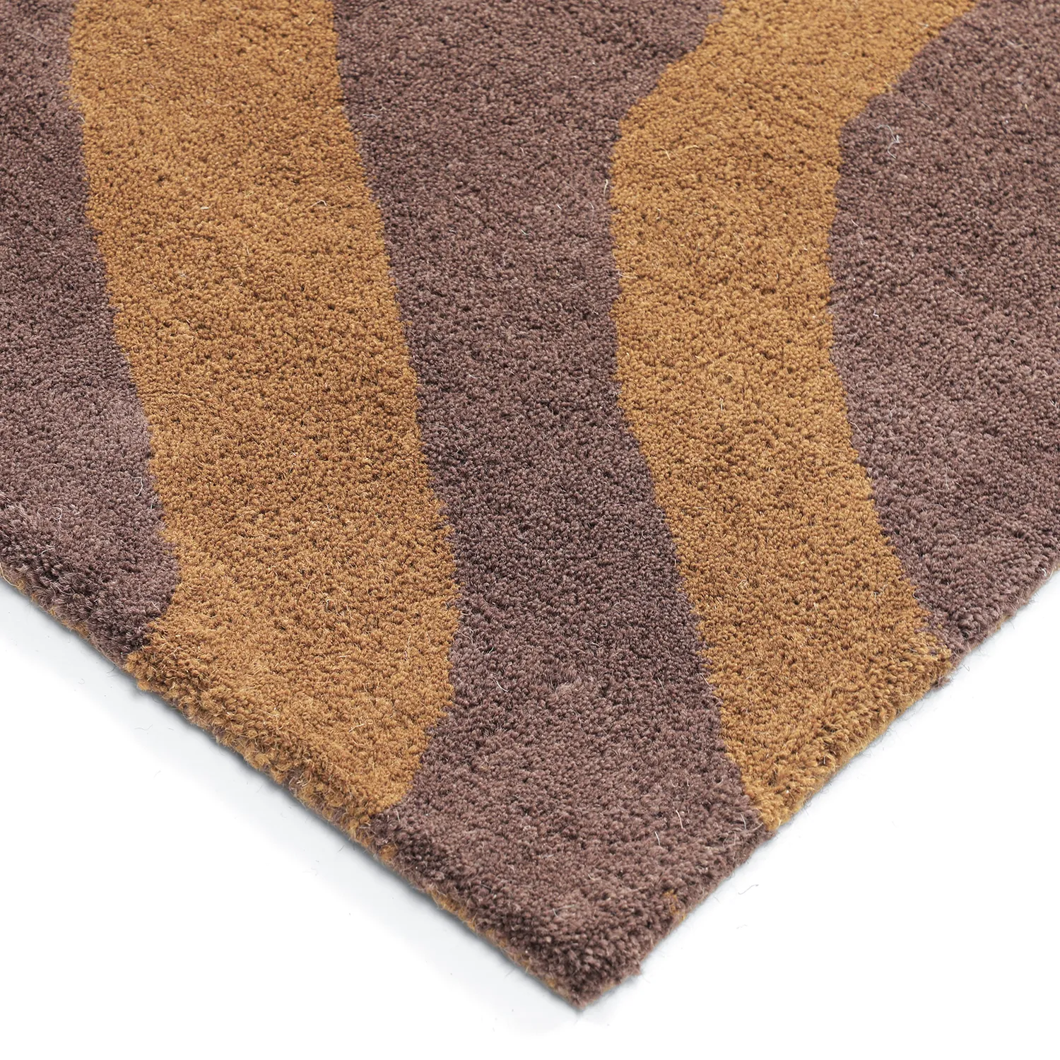 Tapete de lã - Aiz Hand Tufted Wool Premium (marrom)