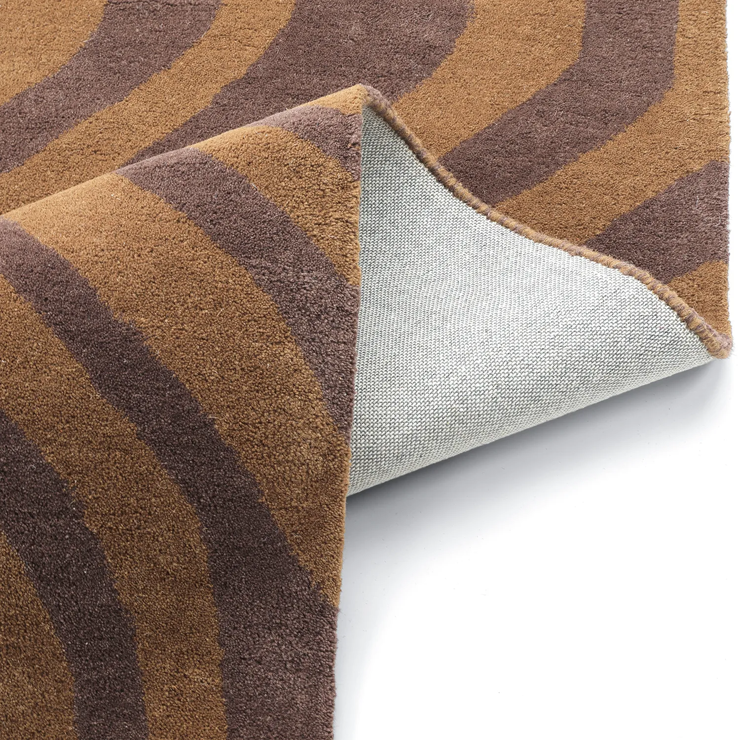 Tapete de lã - Aiz Hand Tufted Wool Premium (marrom)