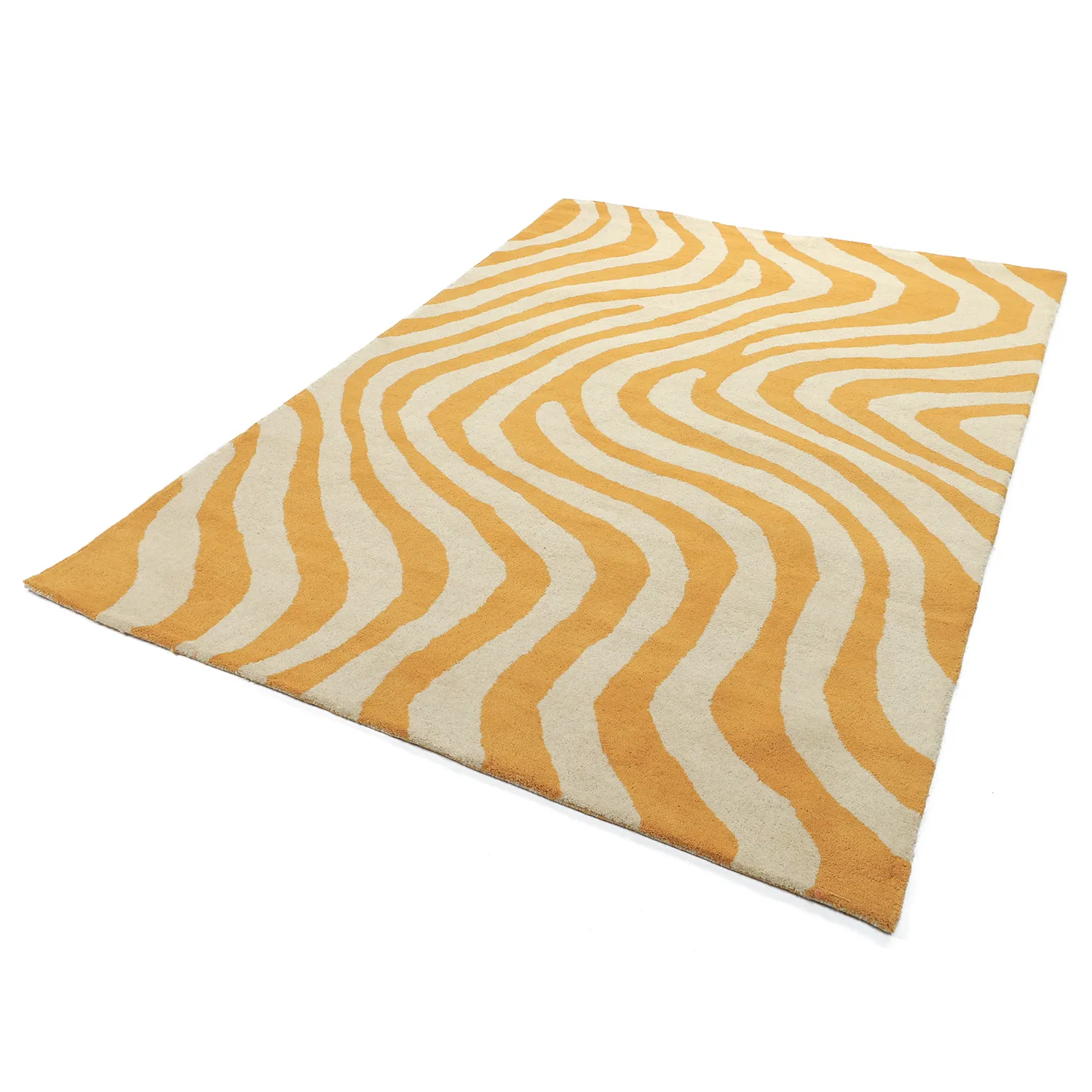 Tapete de lã - Aiz Hand Tufted Wool Premium (amarelo)