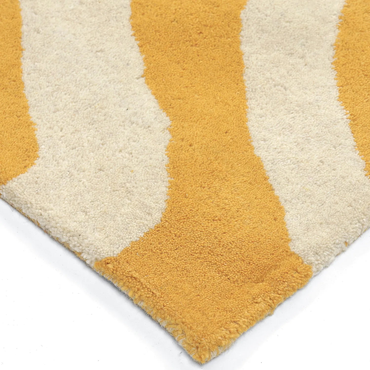 Tapete de lã - Aiz Hand Tufted Wool Premium (amarelo)
