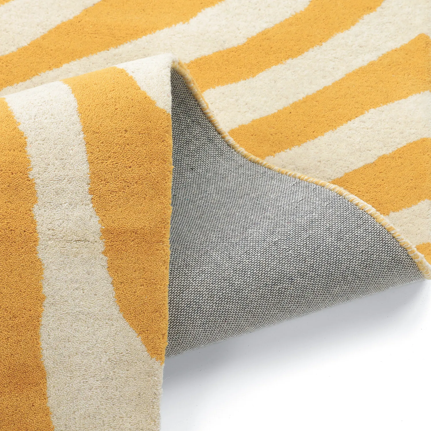 Tapete de lã - Aiz Hand Tufted Wool Premium (amarelo)