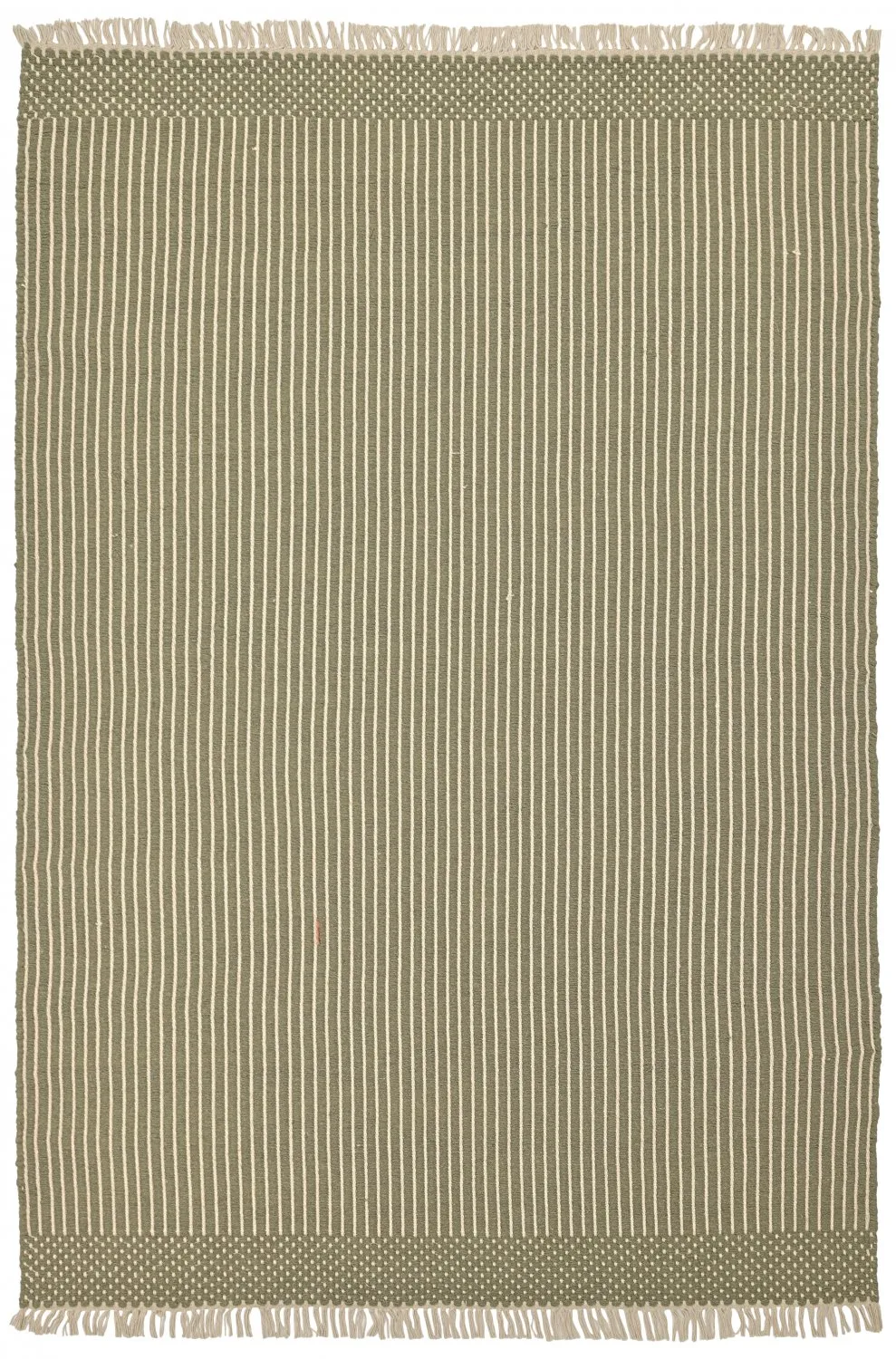 Tapete de lã - Arbil (verde/branco)