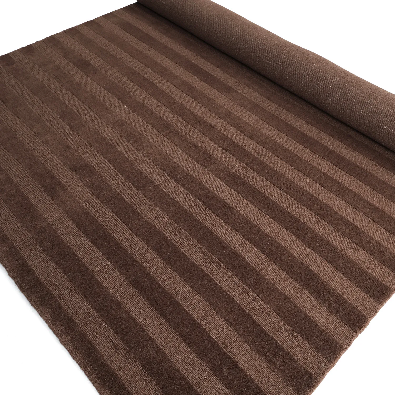 Tapete de lã - Brenta Handloom Wool Premium (marrom)