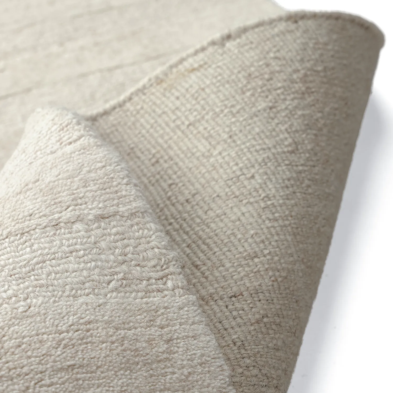 Tapete de lã - Brenta Handloom Wool Premium (creme)