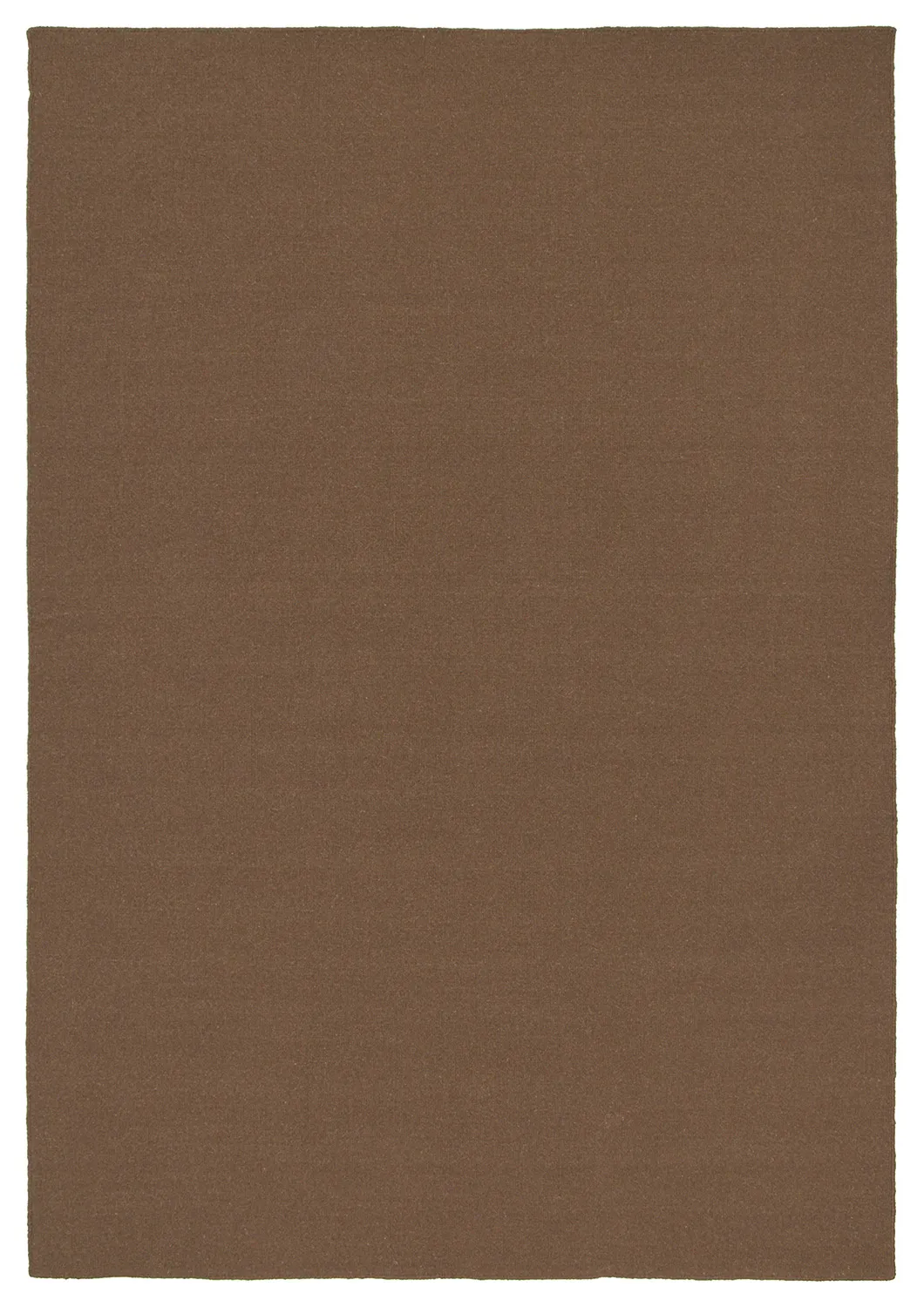 Tapete de lã - Charonne Flat Handloom Wool Premium (marrom)