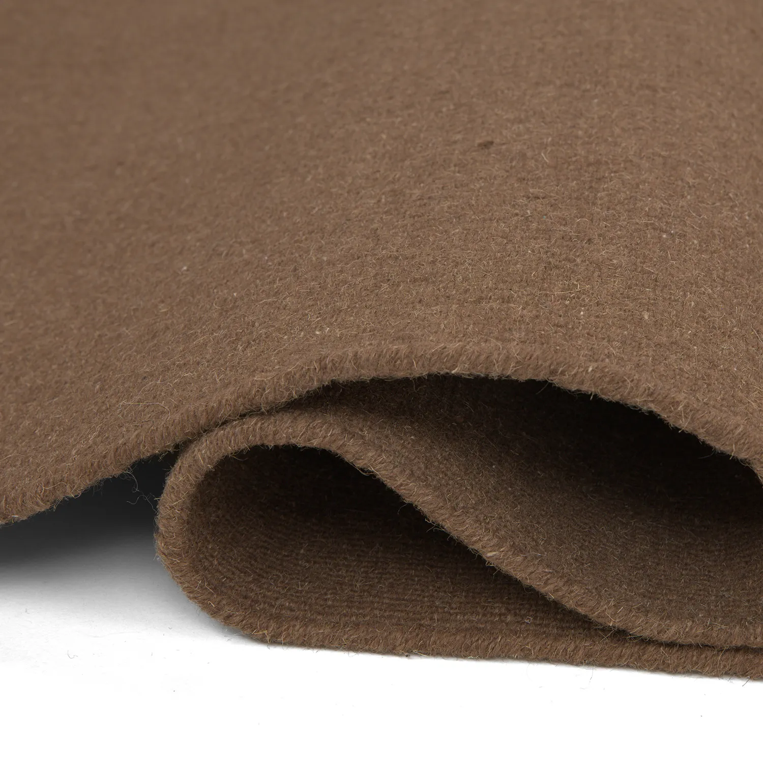 Tapete de lã - Charonne Flat Handloom Wool Premium (marrom)