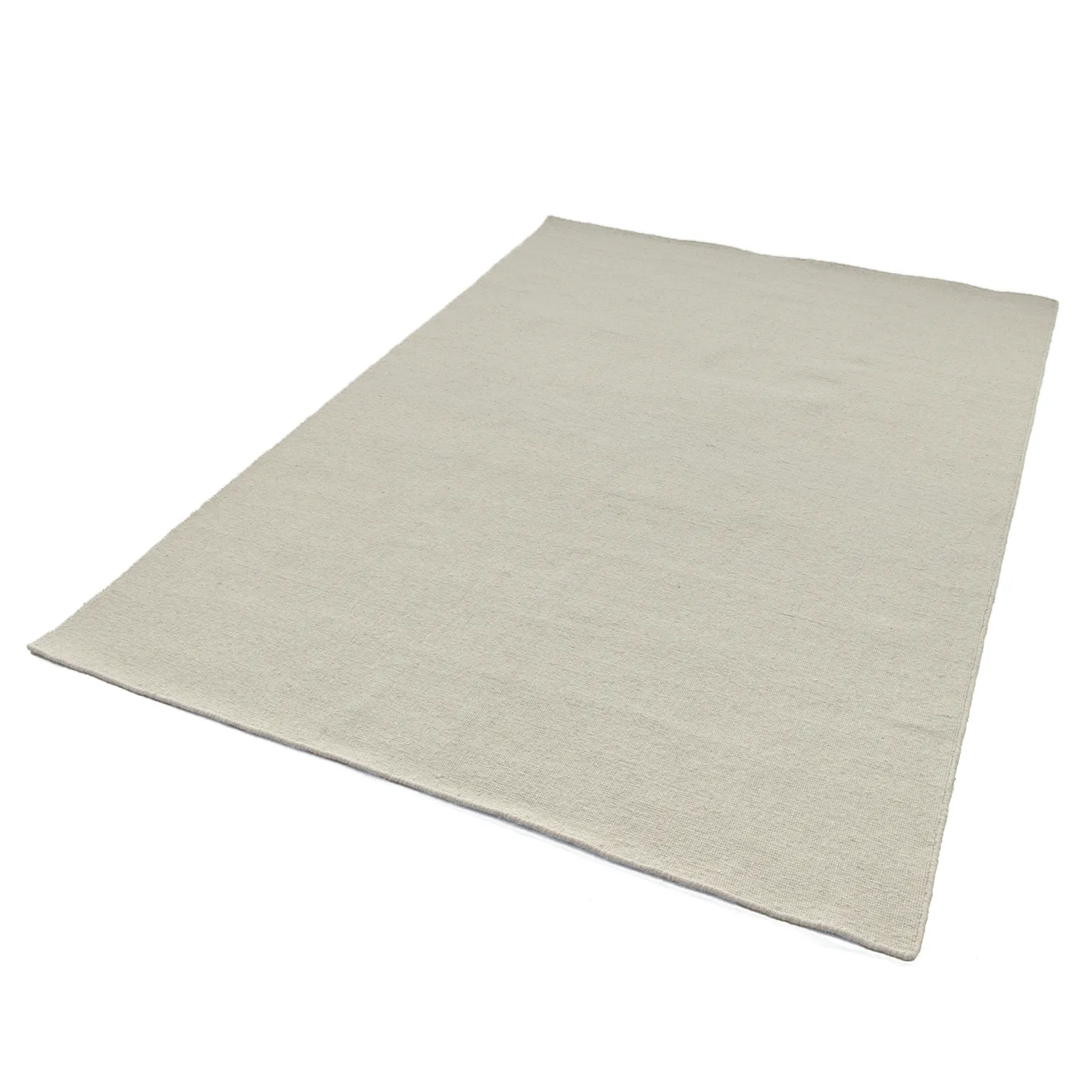 Tapete de lã - Charonne Flat Handloom Wool Premium (creme)