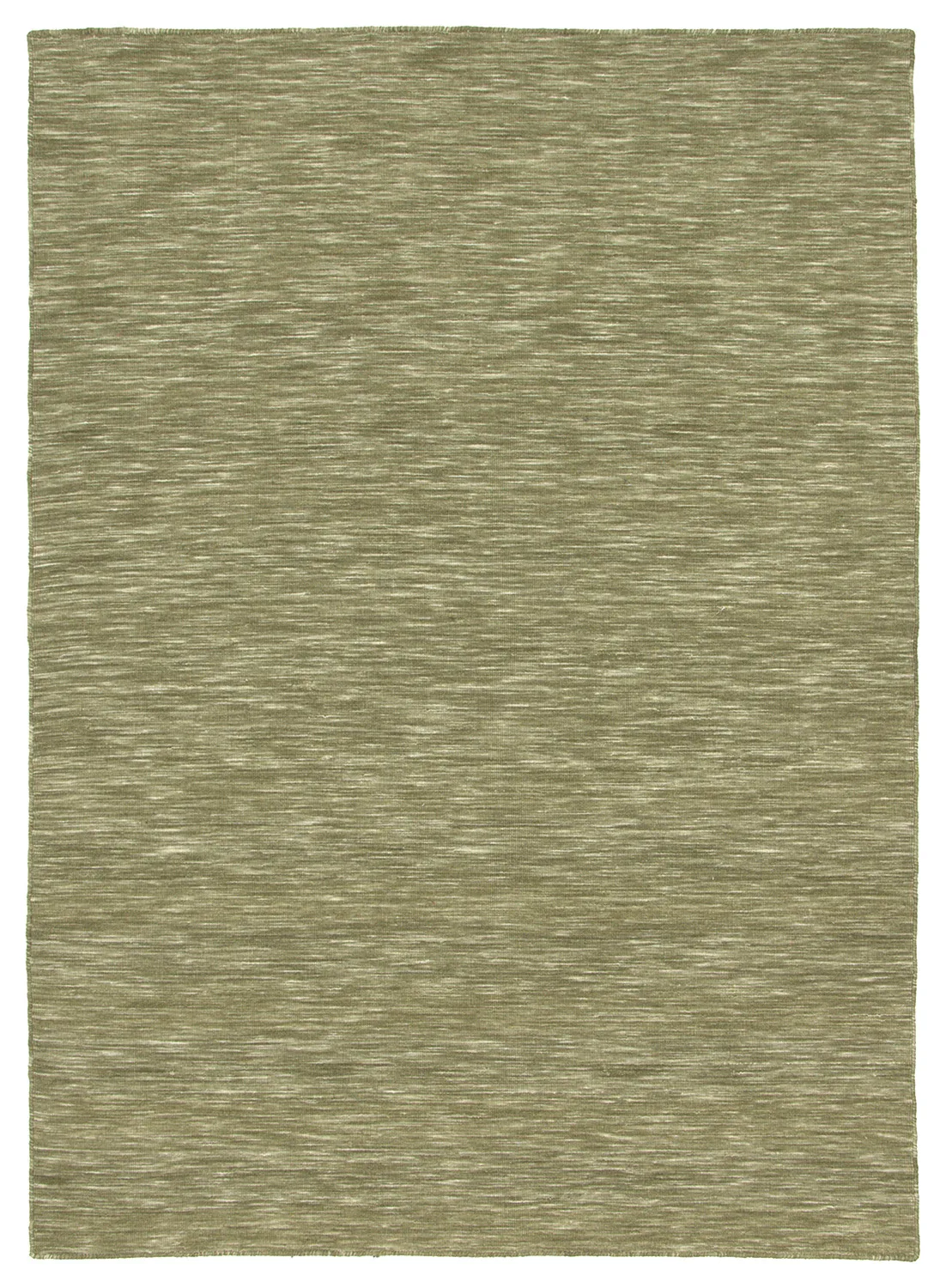 Tapete de lã - Charonne Flat Handloom Wool Premium (verde)