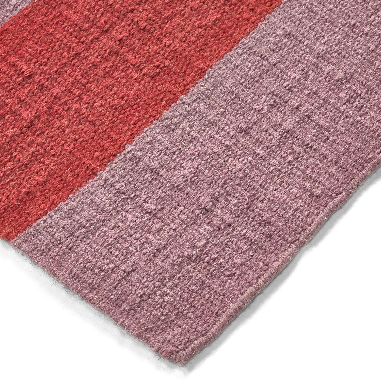 Tapete de lã - Garine (rosa/vermelho)