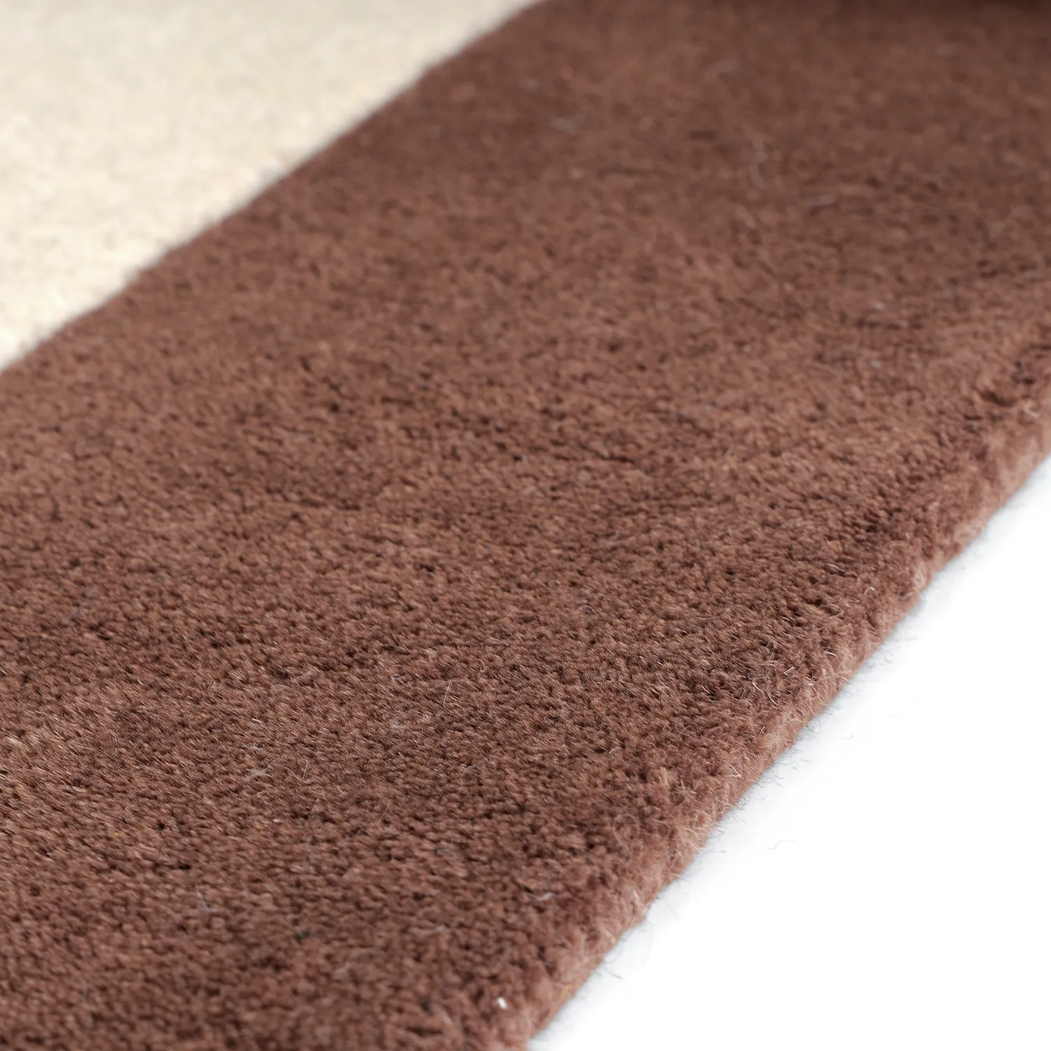 Tapete de lã - Gaya Hand Tufted Wool Premium (creme/castanho)
