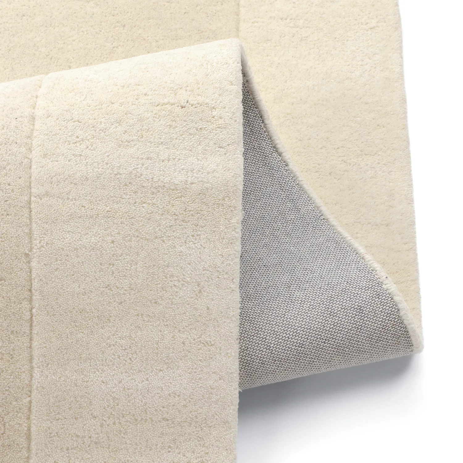 Tapete de lã - Gaya Hand Tufted Wool Premium (creme/branco)