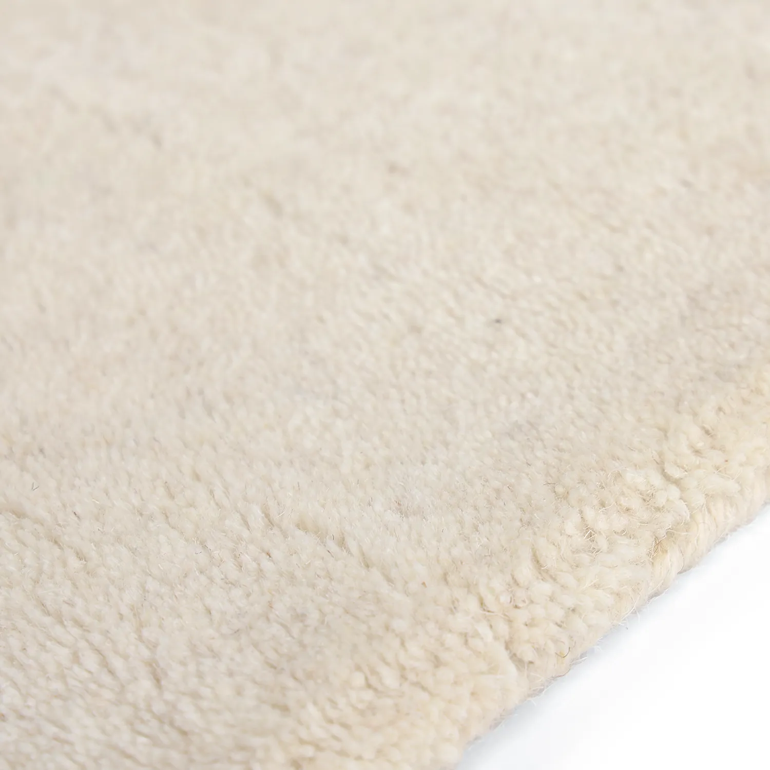 Tapete de lã - Gaya Hand Tufted Wool Premium (creme/branco)