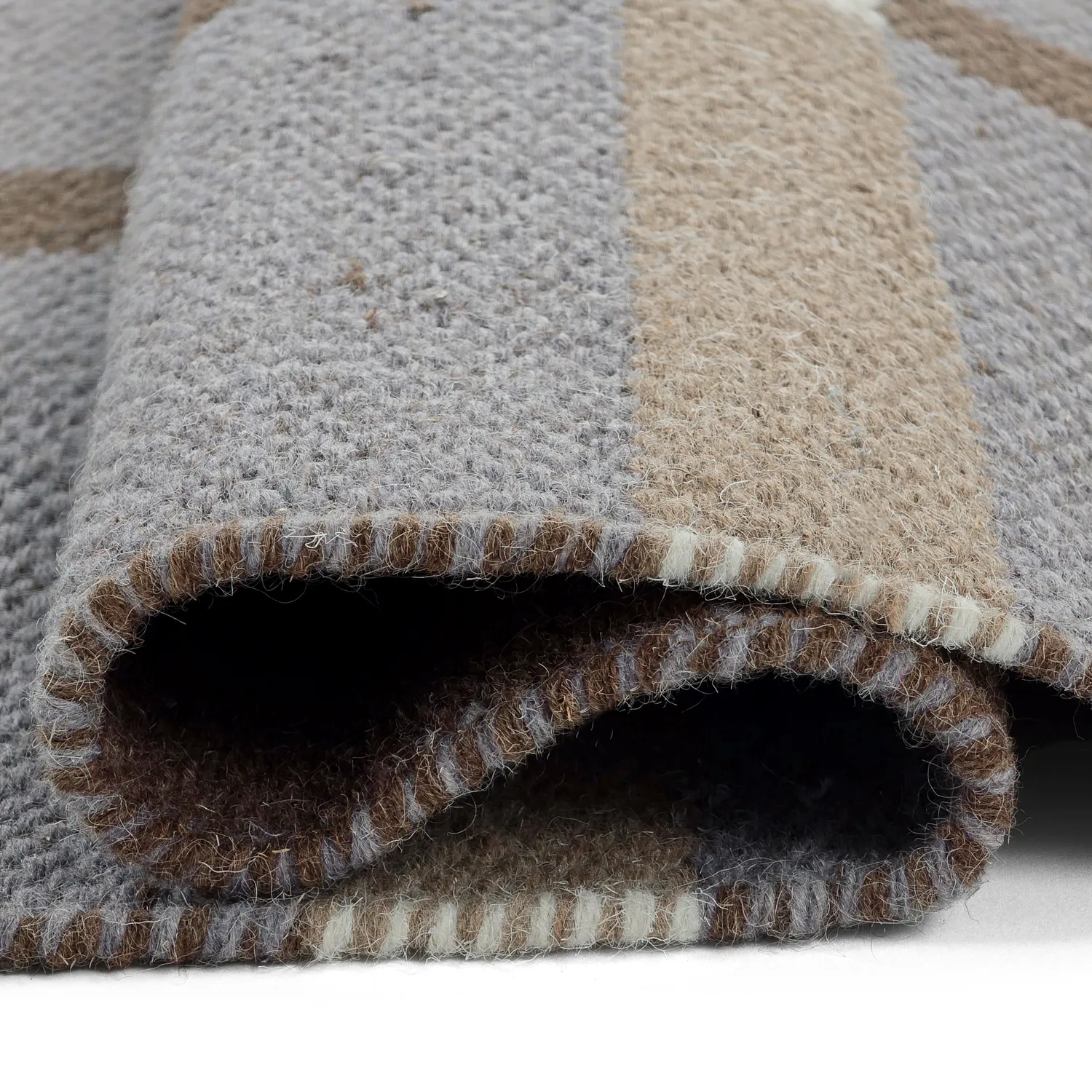 Tapete de lã - Gingham (no. 7)