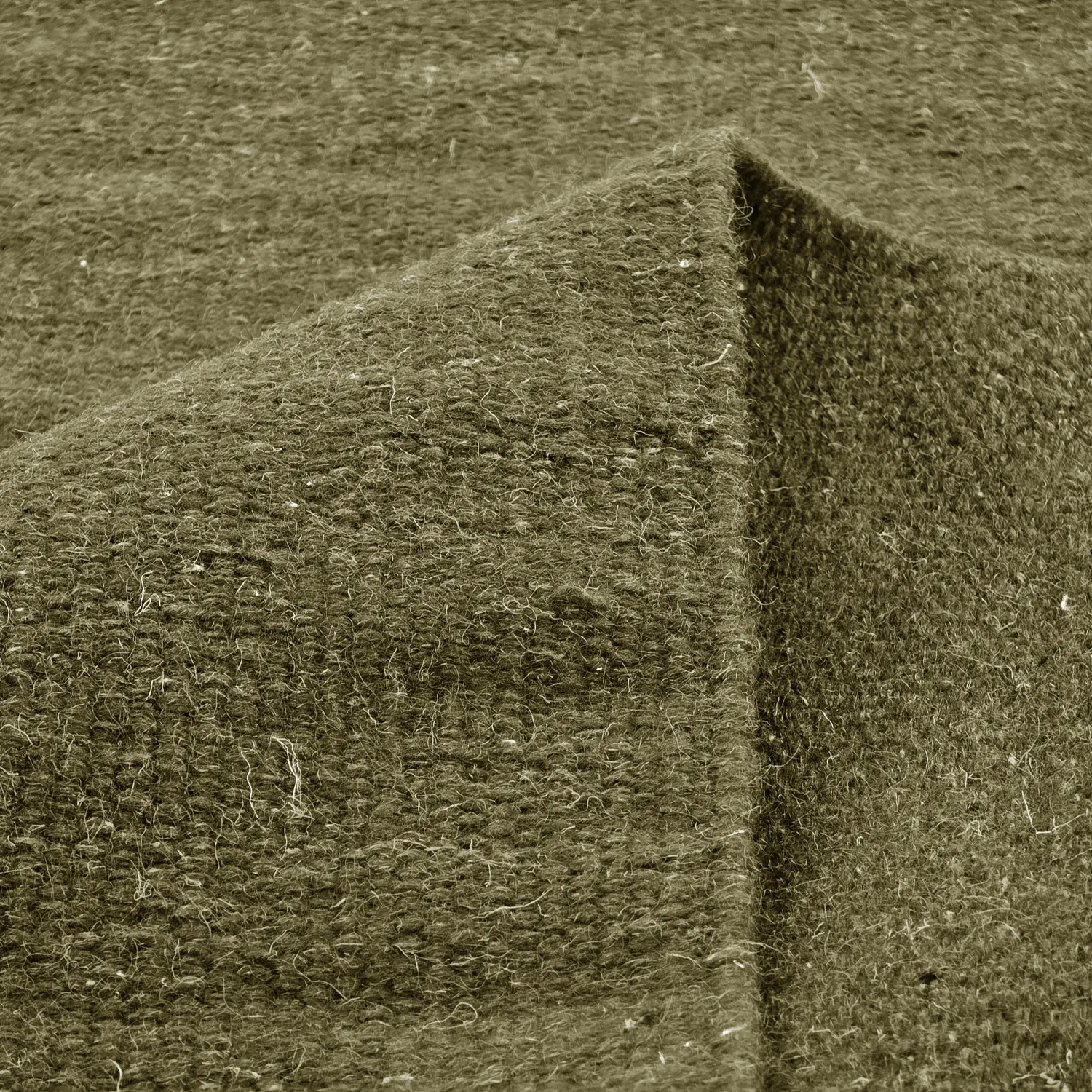 Tapete de lã - Hamilton (verde musgo)