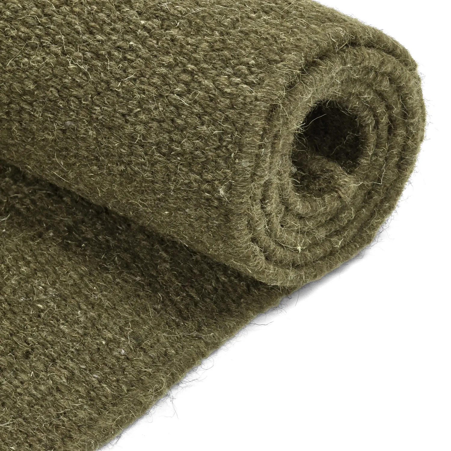 Tapete de lã - Hamilton (verde musgo)