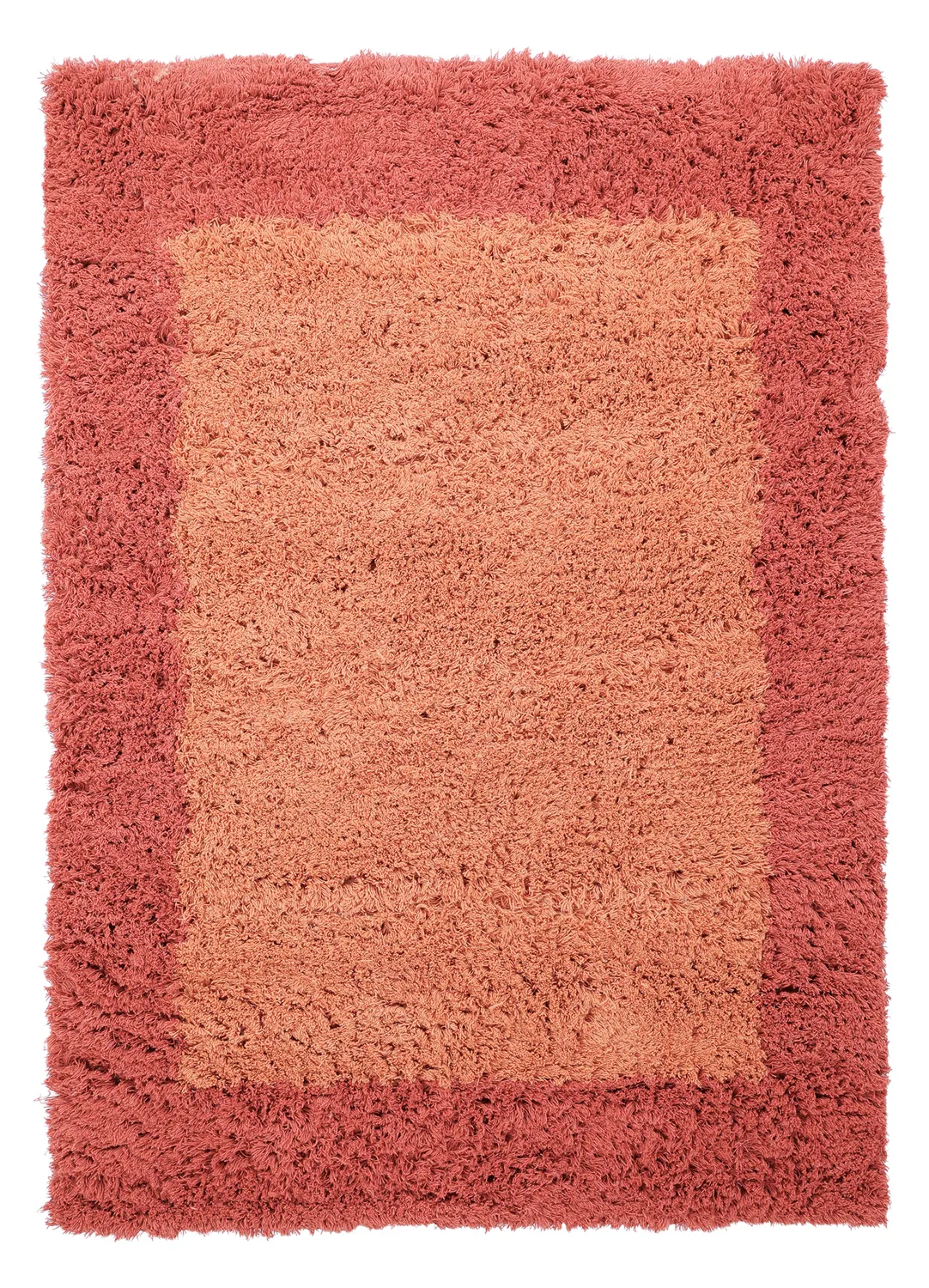 Tapete de lã - Khenifra Handknot Wool Premium (laranja/vermelho)