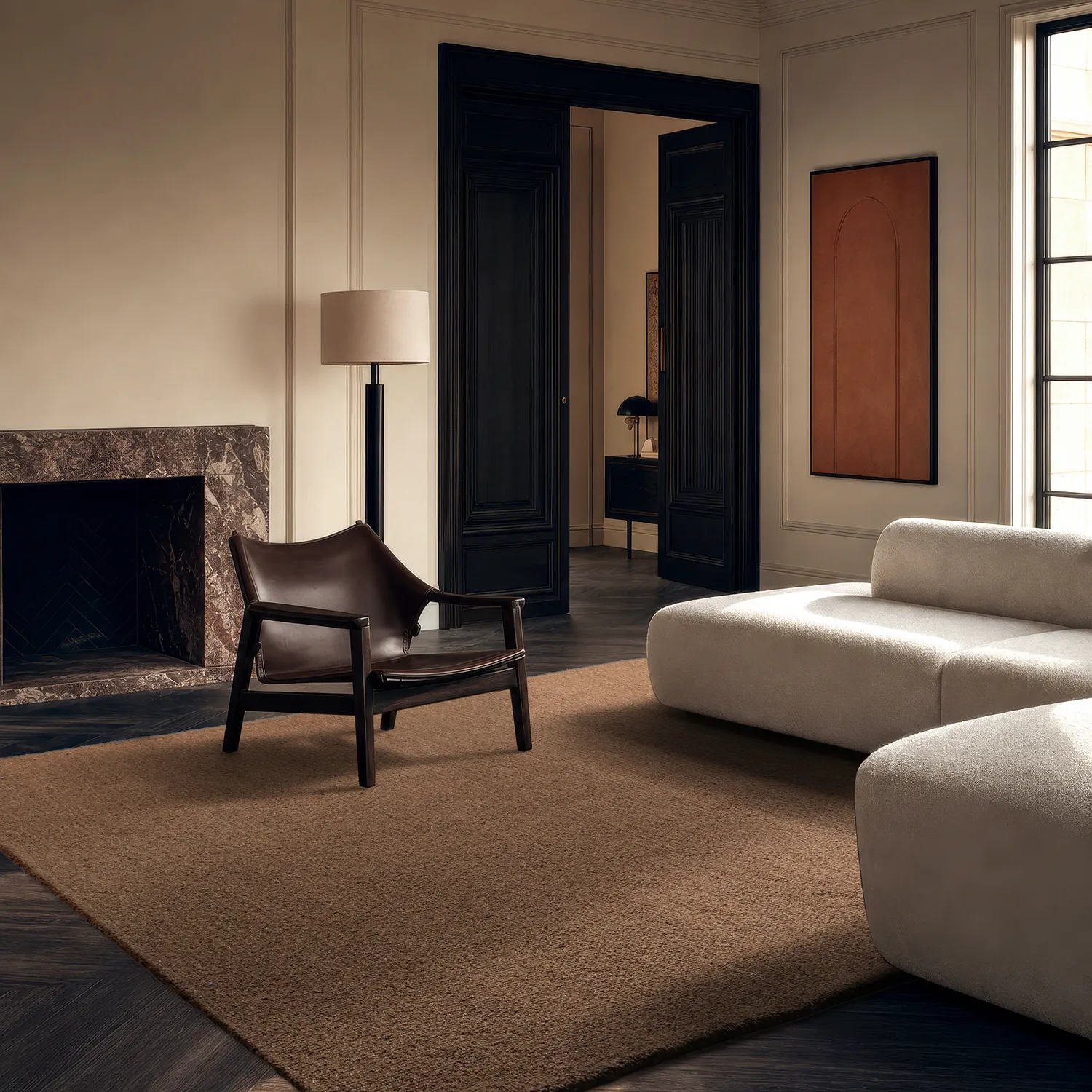 Tapete de lã - Montmartre Loop Handtufted Wool (marrom)