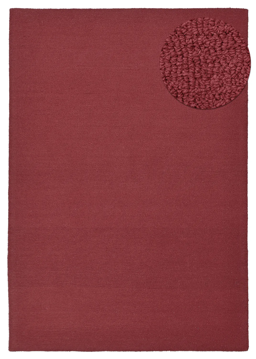 Tapete de lã - Montmartre Loop Handtufted Wool (borgonha)