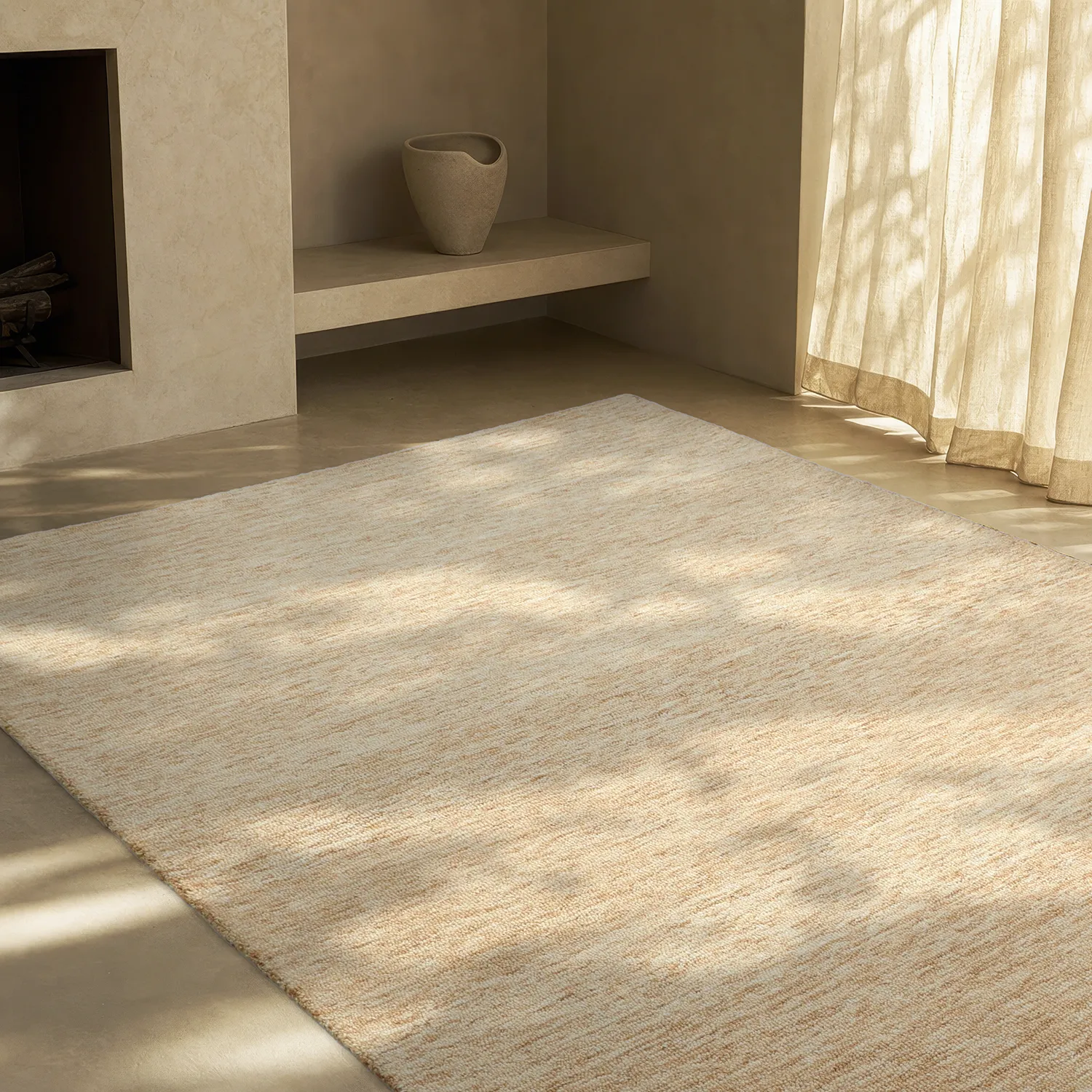 Tapete de lã - Montmartre Loop Handtufted Wool (creme/bege)