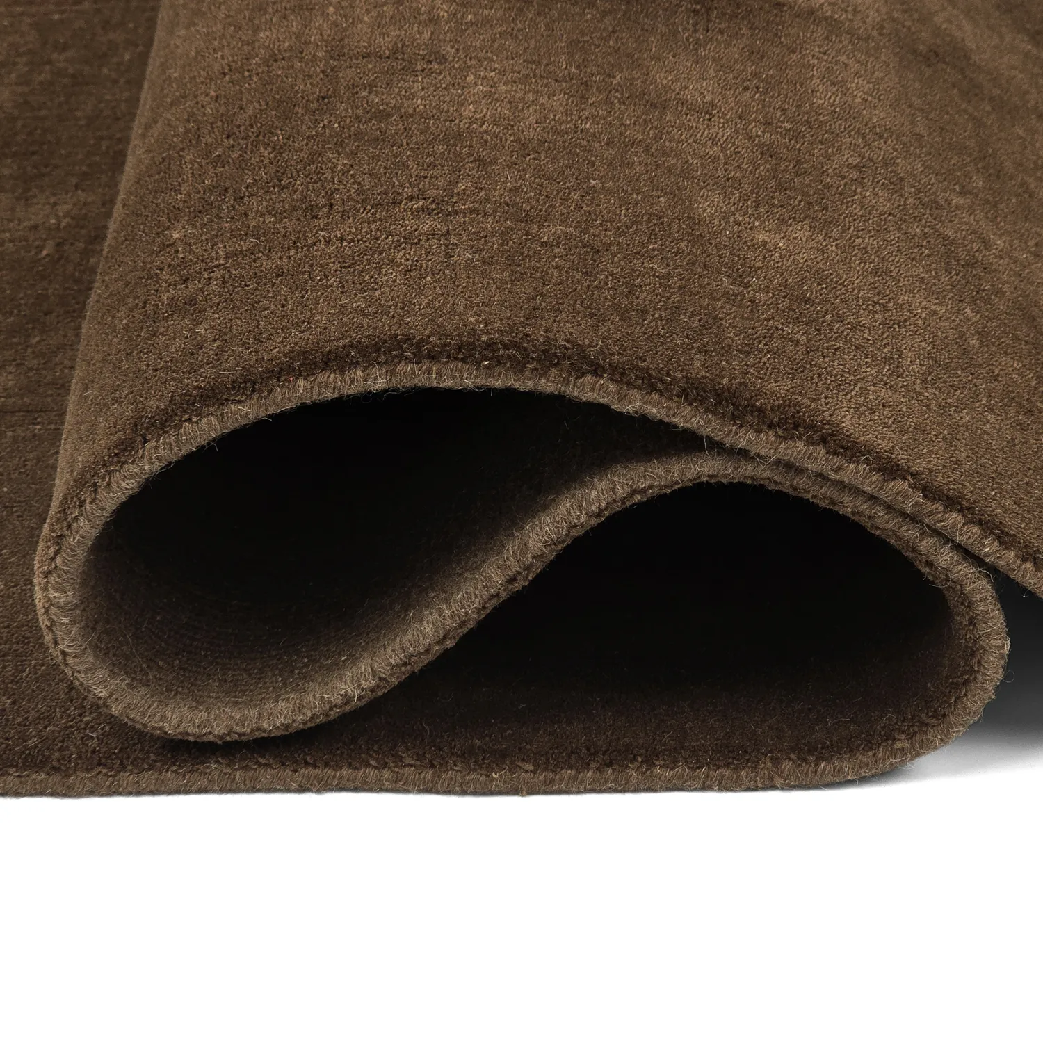 Tapete de lã - Rozel Handloom Wool Premium (marrom)