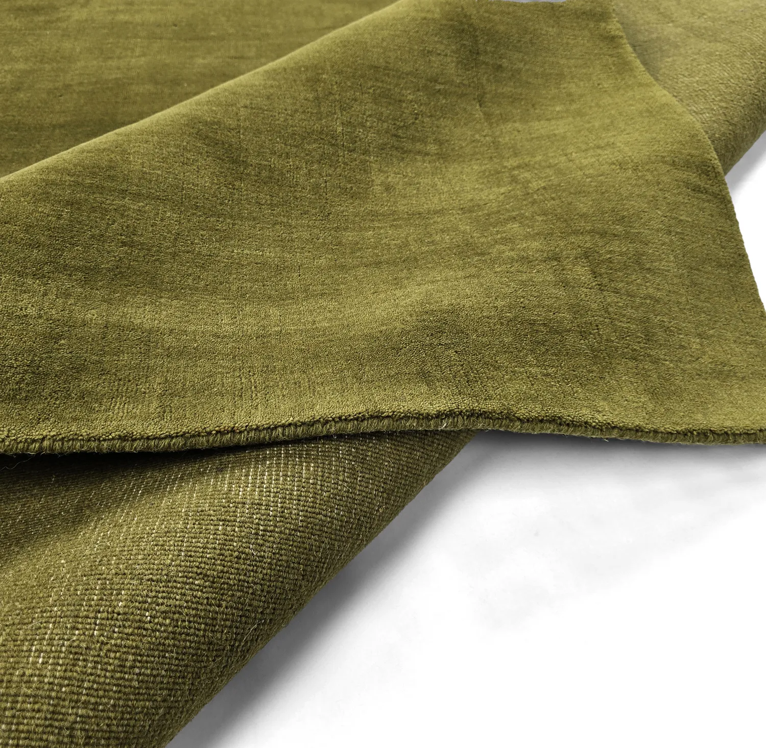 Tapete de lã - Rozel Handloom Wool Premium (verde musgo)