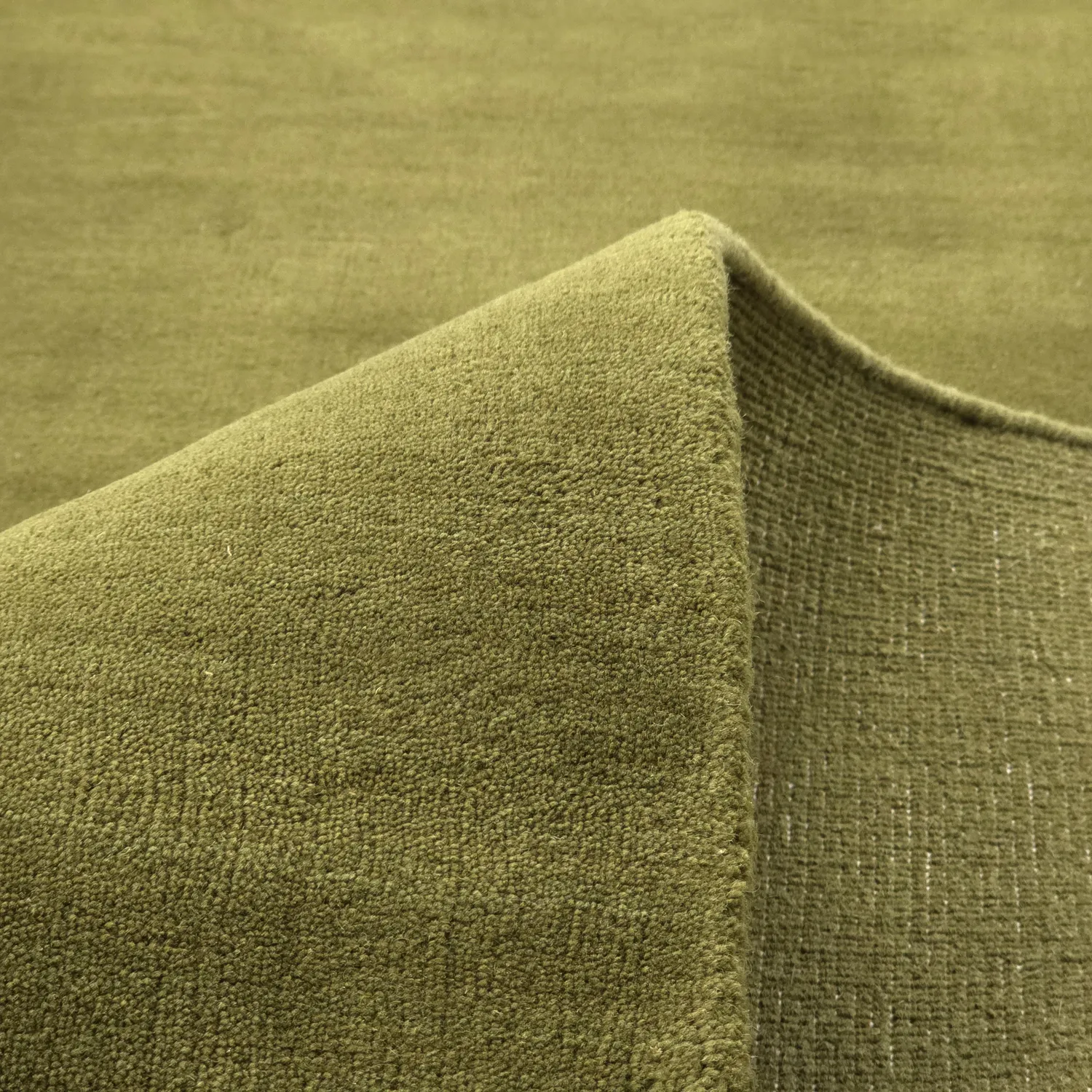 Tapete de lã - Rozel Handloom Wool Premium (verde musgo)