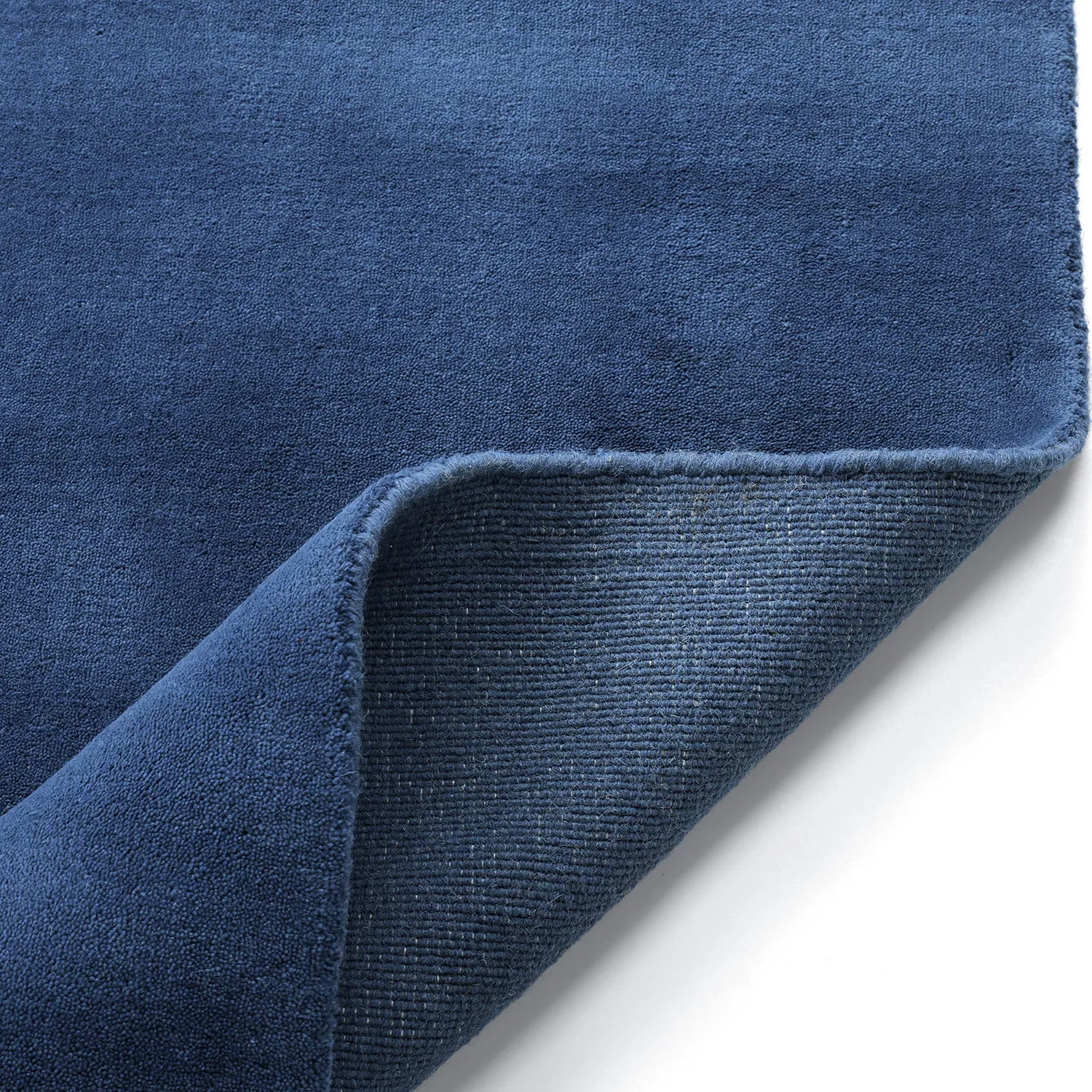 Tapete de lã - Rozel Handloom Wool Premium (azul-marinho)